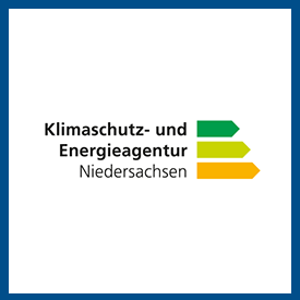 Logo Klimaschutz- und Energieagentur Niedersachsen GmbH